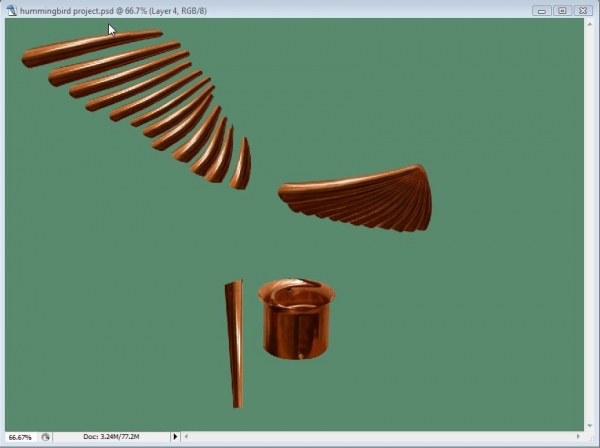 Creation of Hummingbird: Step 2